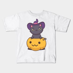 Haloween Kitty Kids T-Shirt